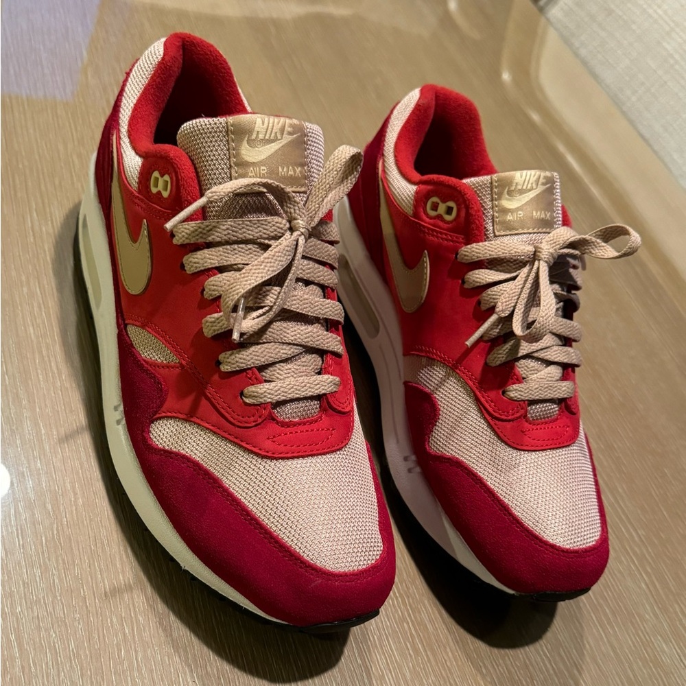 Nike Air Max 1 Premium Retro Curry Pack (Red)